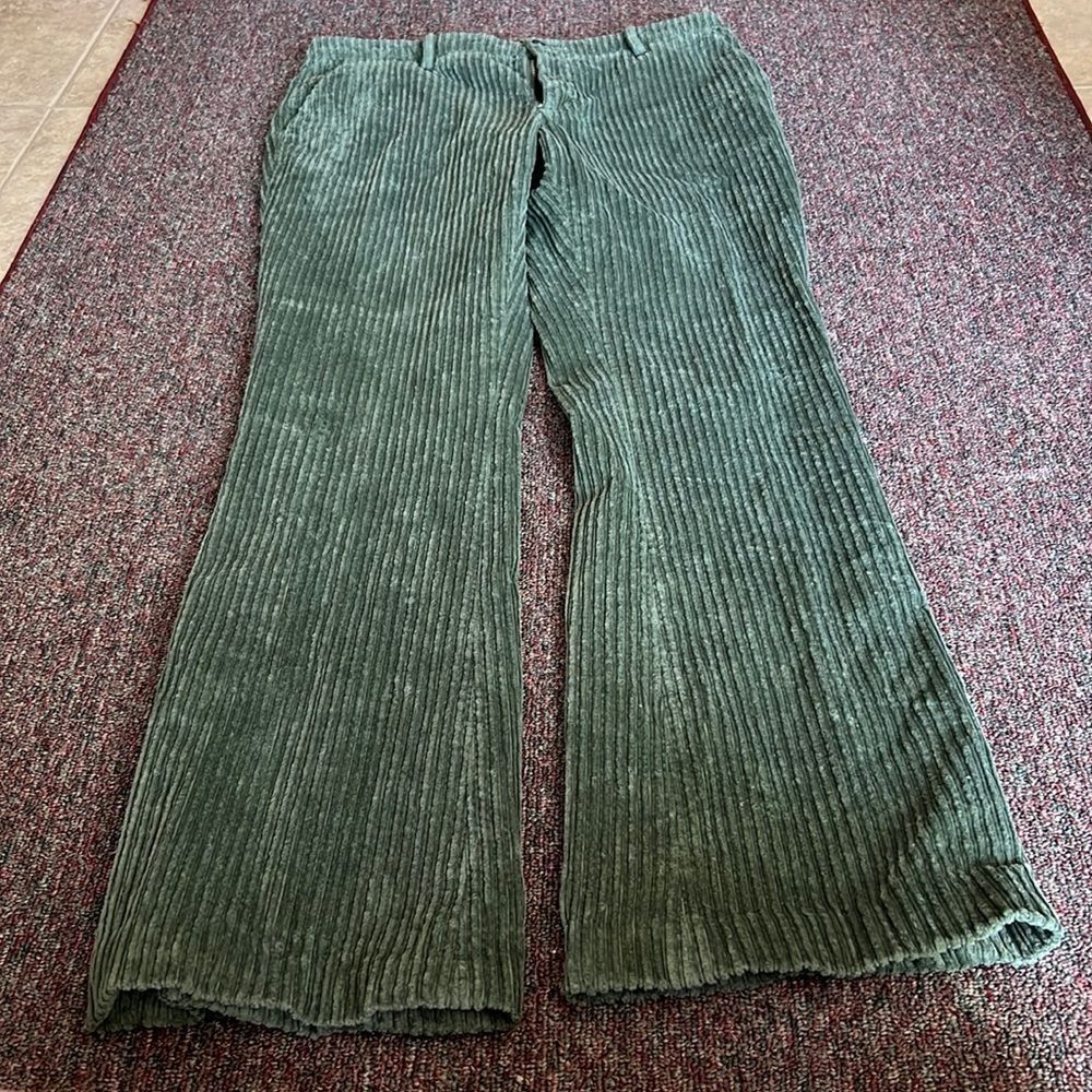 PT01 green corduroy‎ Elsa pants 44